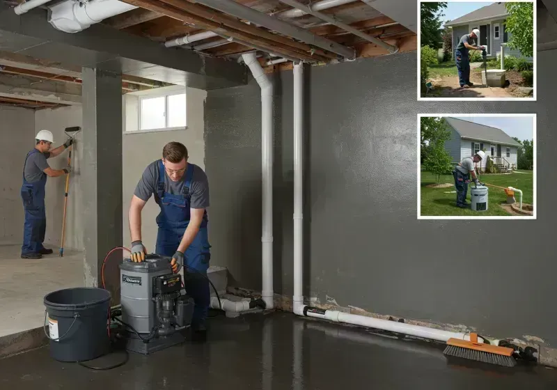 Basement Waterproofing and Flood Prevention process in Beaufort County, SC